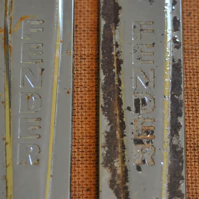 Fender 19" Tilt Back Legs Vintage Original Pat. Pend embossed on legs 1960's image 3