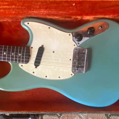 1966 Fender Musicmaster II Daphne 100% Original image 2