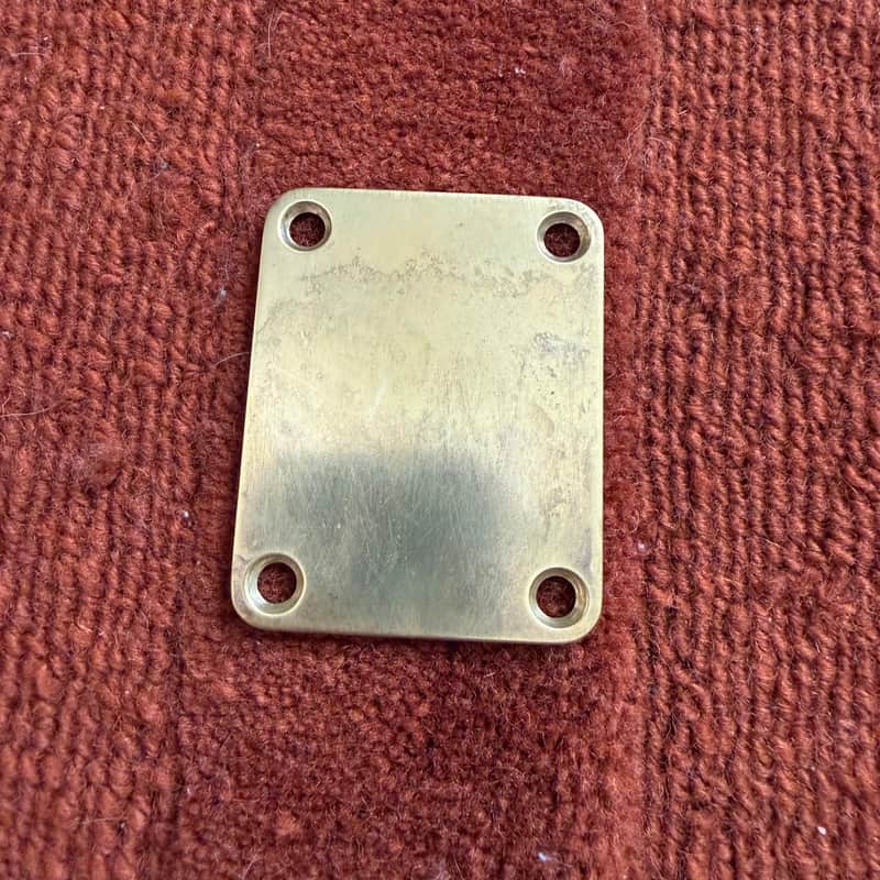 Mighty Mite Brass Neck Plate 1970s #2 image 1