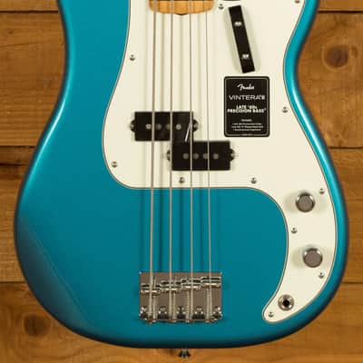 Fender Vintera III Late '60s Precision Bass - Maple - Lake Placid Blue image 10