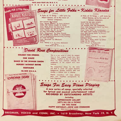 (USED/VINTAGE Sheet Music) You Dreamer You - Russ Morgan - Piano/Vocal/Guitar image 3