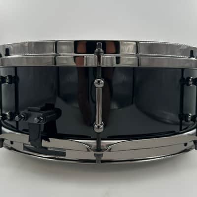 Montineri Custom 5"x14" "Murder Black" 10-Ply Jasper Maple Snare image 9