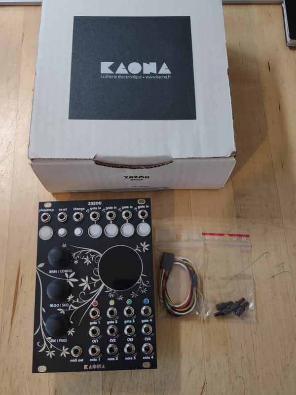 Kaona Zazou Eurorack CV Algorithmic Pattern Generator Module NEW With MIDI Out image 1