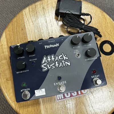 Pigtronix ASDR Attack Sustain Pedal w/ Adaptor image 1
