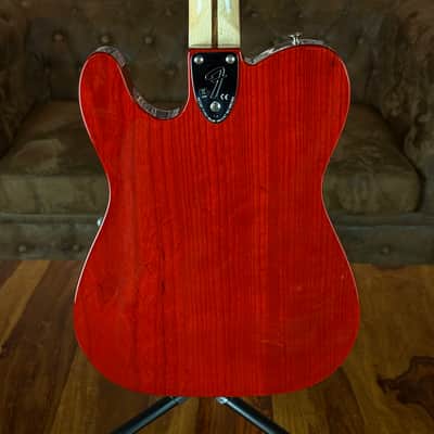 Fender '72 Telecaster Custom with Bigsby Sunset Orange (Limited Edition) incl. Gigbag - used image 11