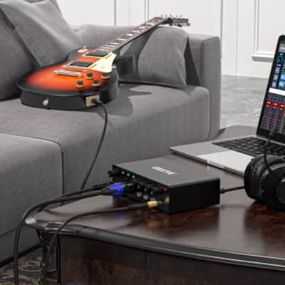 2X2 Usb Audio Interface For Recording, Streaming And Podcasting, 24Bit/196Khz High-Fidelity, Studio Quality Audio Interface For Guitarist, Vocalist, Podcaster Or Producer image 5
