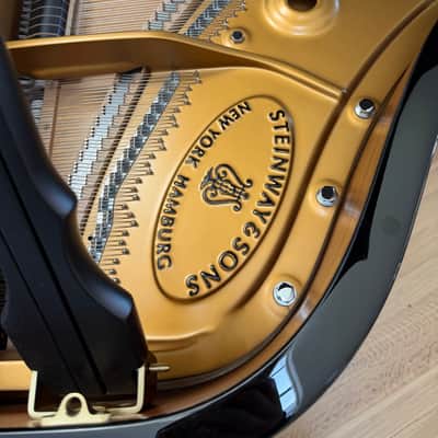 Steinway&Sons Model B Grand Piano Spirio | r 2022 - Ebony Polish image 3