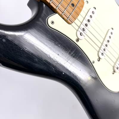 2022 Fender Vintera Road Worn 50s Stratocaster – Black image 13