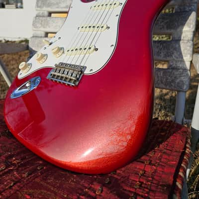 Lefty Warmoth Custom Made Stratocaster reissue 2000' image 3