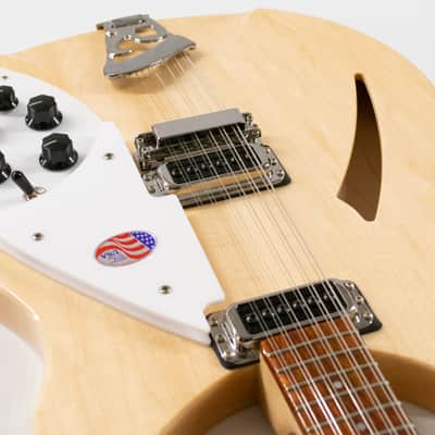 Rickenbacker 330/12 Semi-hollow 12-string Electric Guitar - Mapleglo image 5