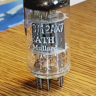 12AX7/ECC83 Mullard 161 etched code MaxiPreamp2/TV7 tested (1) tube lot image 1