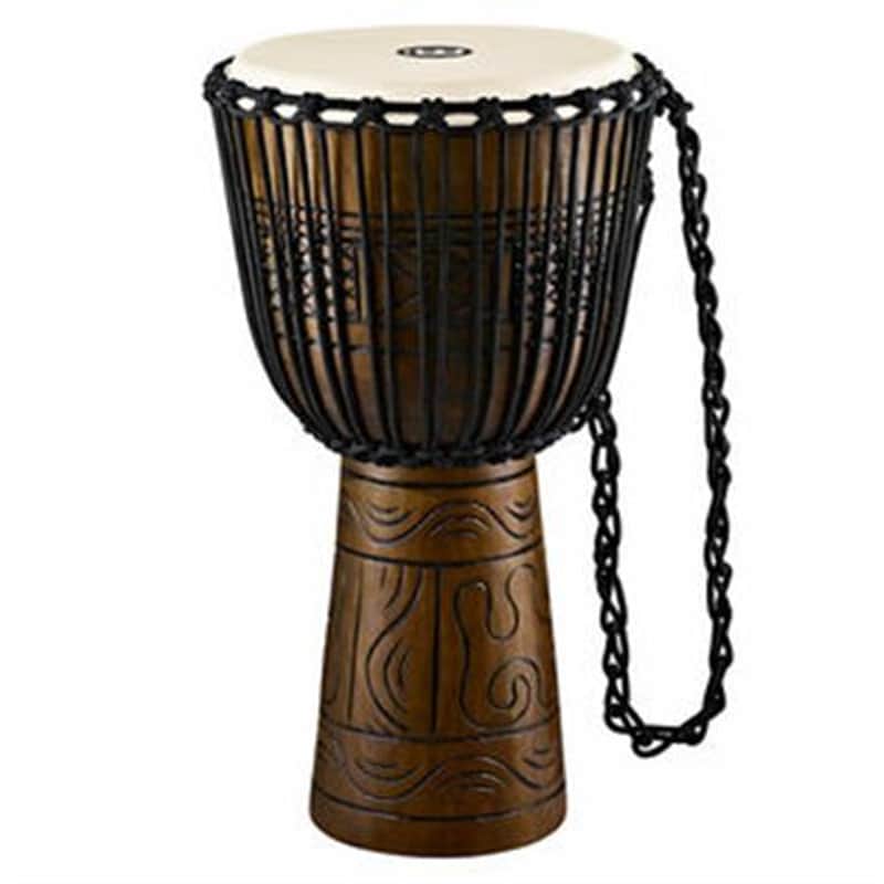 Meinl Rope Tuned Headliner Series Wood Djembe - Artifact Series - 10" image 1