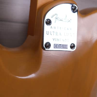 Fender American Ultra Luxe Vintage '50s Telecaster Electric Guitar, Butterscotch Blonde #8788 image 15