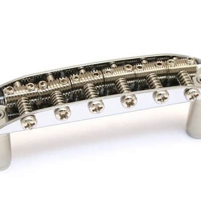 SB-0210-010 Chrome Bridge Threaded Saddles Fender Jaguar/Jazzmaster® Guitar