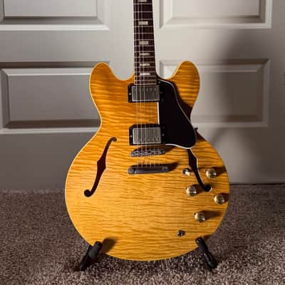 Gibson 2015 Memphis '63 ES-335 Block Neck - Figured Natural VOS image 1