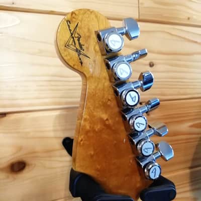 Fender American Custom Strat NOS Rosewood Fingerboard - Amber Natural image 16