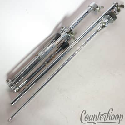 *Ludwig 1400 Model Cymbal Stand Flat-Base Vintage 60s-70s Chrome Flush Based USA image 5