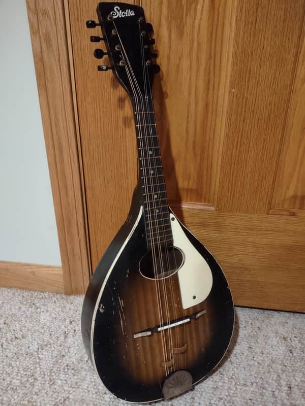 Harmony Stella No. 331 Vintage Flatback Mandolin image 1