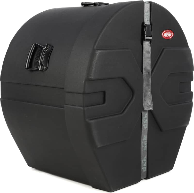 SKB 1SKB-DM1422 Marching Bass Drum Case with Padded Interior - 14 x 22-inch image 1