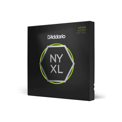 45-105 Regular Light Top/Medium Bottom, Long Scale, NYXL Bass Strings image 1