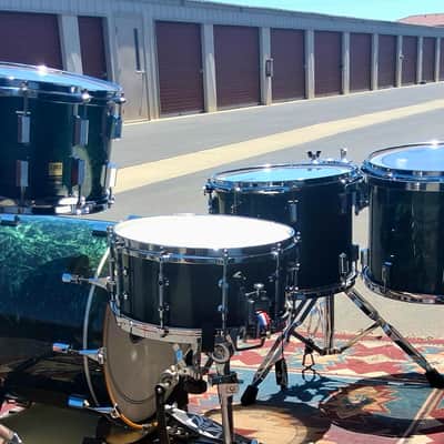 D'Amico Custom 5pc kit RARE 90s - Green Marble image 5