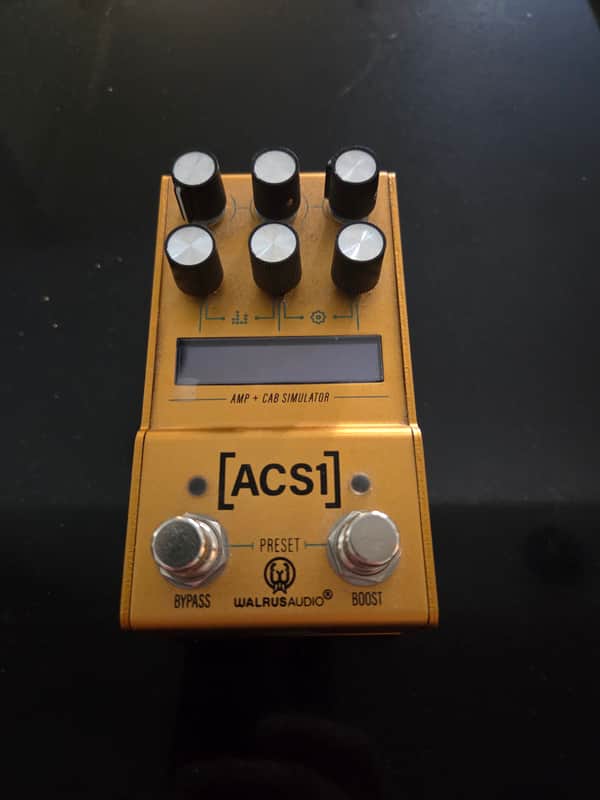 Walrus Audio Mako ACS1 MKII Amp + Cab Simulator 2024 - Present - Gold image 1