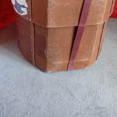 Vintage Sonor Z6014 Vulkanfiber Case for 14x14 Floor Tom - Made in Germany image 4