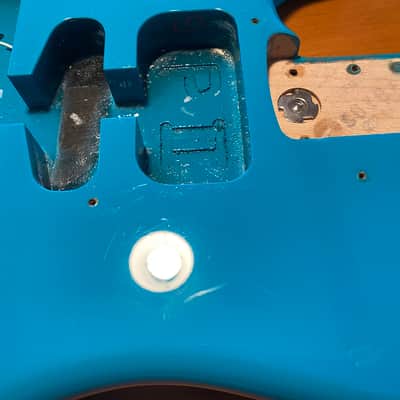 Fender American Professional ii Stratocaser Body Left Handed W/ Neck Plate image 5