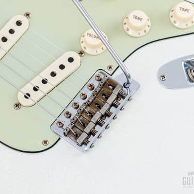 2023 Fender Custom Shop Limited Edition 1959 Special Stratocaster Journeyman Relic Olympic White w/ Case, CoA image 8