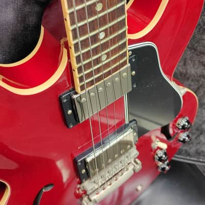 Gibson ES-335 Dot Reissue Semi-Hollow Electric Guitar - 2006 Cherry image 8