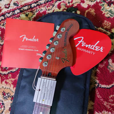 2019 Fender Japan Troublemaker Telecaster Crimson Red, Mahogany Body and Neck, Full set,MIJ JD19 Bild 3