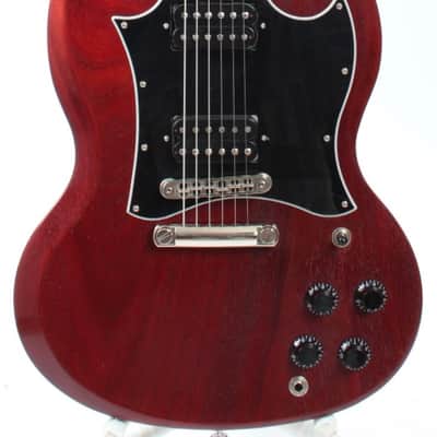 2017 Gibson SG Faded T worn cherry red image 1