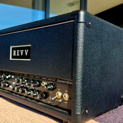 REVV Generator G50 3-Channel 50-Watt Guitar Amp Head 2024 - Present - Black image 7
