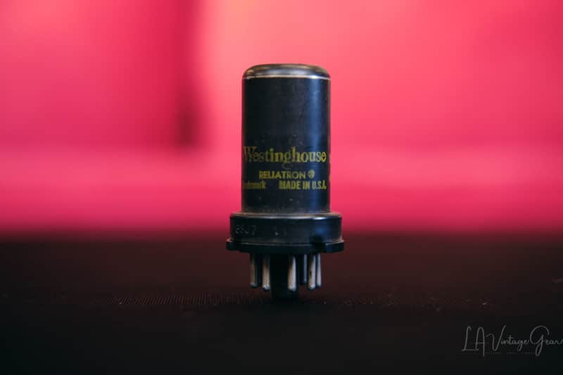 Vintage Westinghouse 6SJ7 Metal - Tests Good image 1