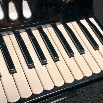 Excelsiola By Excelsior Model 612-M Black Accordion Made In Italy image 8