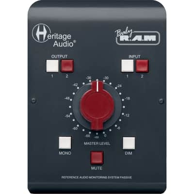 Heritage Audio Baby Ram Desktop Passive Monitor Controller image 1