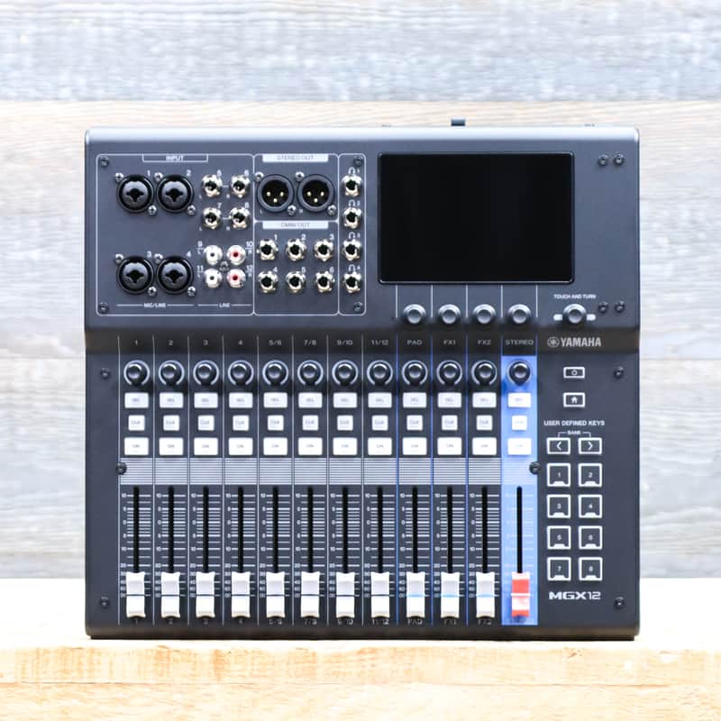 Yamaha MGX12 Digital Mixing Console 18-Channel DSP Processor 16-Track Recorder image 1
