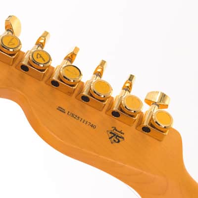 Fender 75th Anniversary American Professional II Custom Telecaster 2026 - 2-Color Sunburst 3461gr image 8