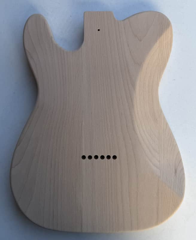 AMERICAN MADE TELE DLX STYLE BODY - RIGHT HANDED - ALDER 1384 | Reverb