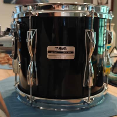 Yamaha TT-910Y Recording Custom 10x9" Rack Tom 1992 - 2013 - Solid Black image 5