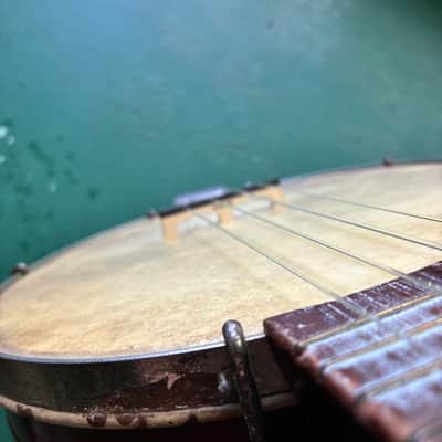 Stella  Banjolele 1920's Soprano Nylon Player! image 13