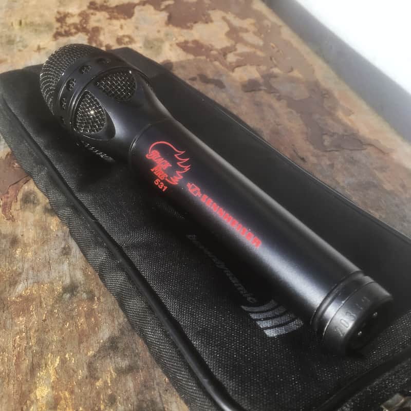 Sennheiser BF531 Black Fire 531 Supercardioid Handheld Dynamic Microphone image 1