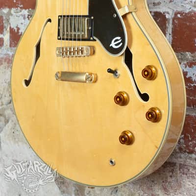 Epiphone Sheraton II 1993 Natural Samick Korea MIK image 5