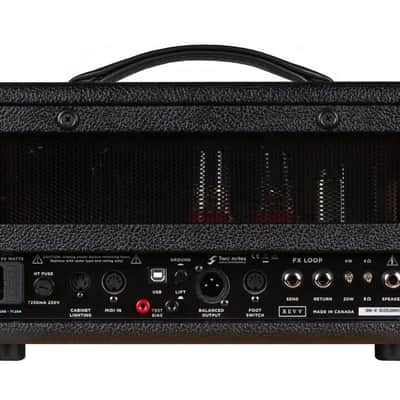 REVV Dynamis D20 MK2 20-Watt Guitar Amp Head - Black image 2