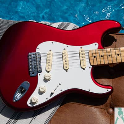 Fender ST-72 MIJ '72 Stratocaster Reissue - Old Candy Red - Made in Japan - Pro Set Up w Perfect Fret/Action/Intonation! image 6