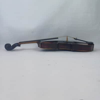 Paris fe, 70 1870 label Violin 4/4 +Repaired 1950 Donovan Gorman Port Huron,MI image 8
