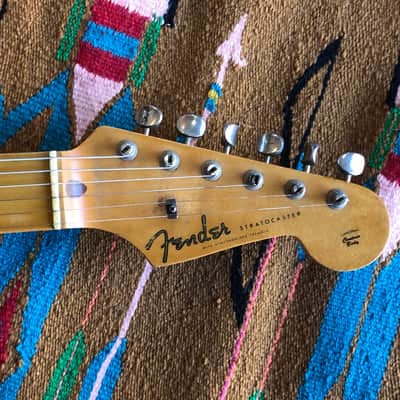 1957 Fender Stratocaster 2TSB Sunburst Refinished Body & Neck image 10
