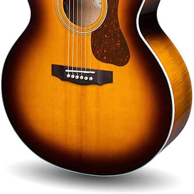 Guild F-250E Deluxe Maple - All solid Sitka Spruce top - Antique Burst image 2