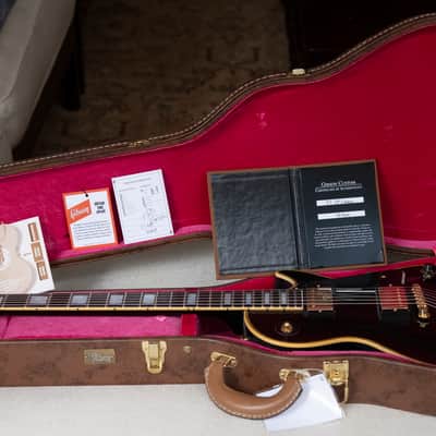 Gibson Custom Shop 1957 Les Paul Standard "Black Beauty" Reissue Ebony VOS 2022 - MINT image 11