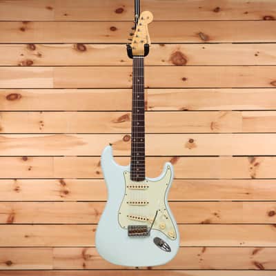 Fender Custom Shop 1959 Stratocaster Journeyman Relic - Super Faded Aged Sonic Blue - CZ582131 - PLEK'd image 4